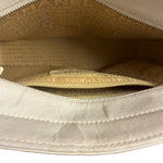 Chanel White Leather Chocolate Bar CC Tote Bag 2002