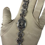 Gucci 6100L Black Dial Horse Bit Link Watch