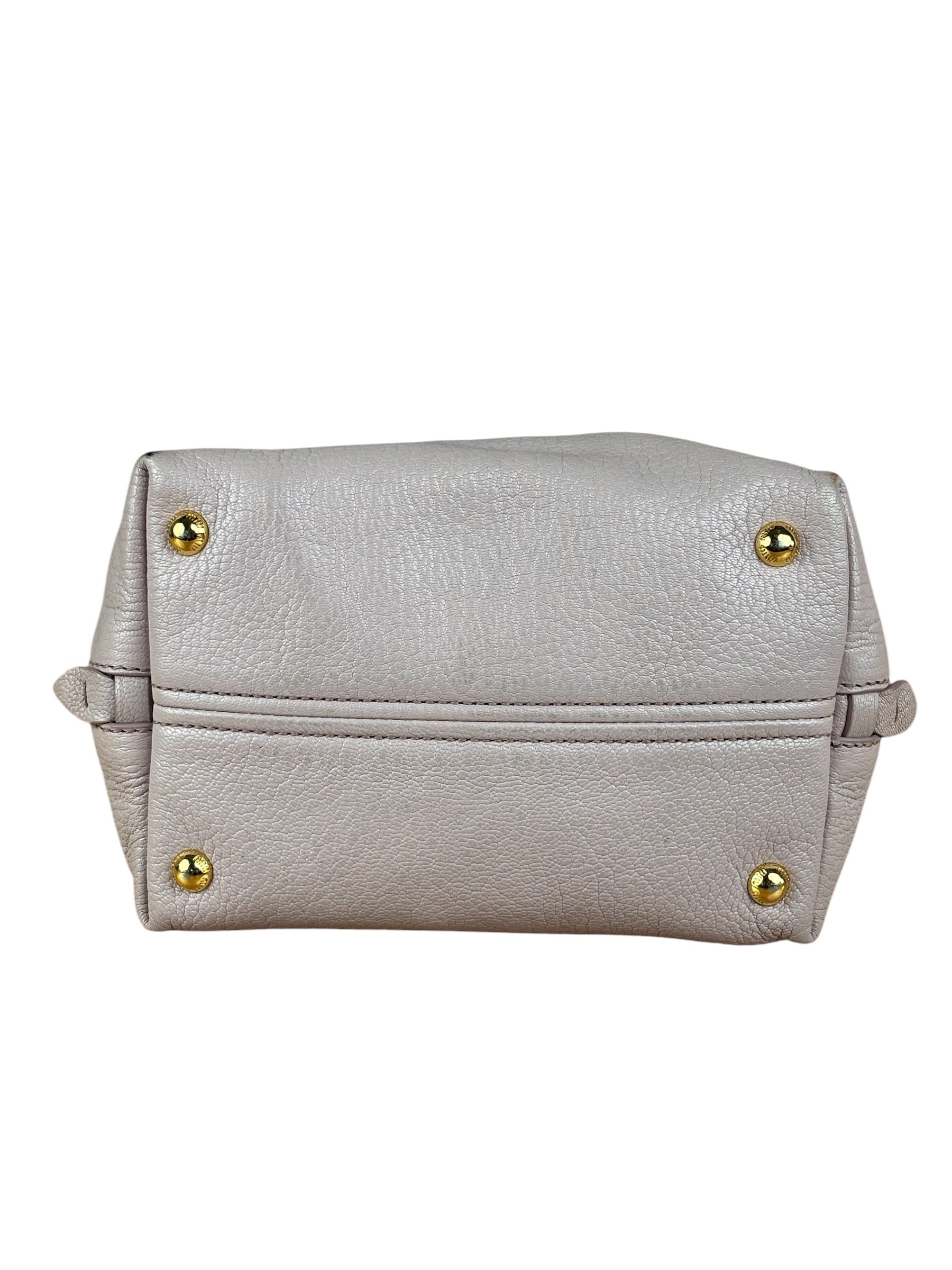 Miu Miu Blush Pink Leather Two-Way Bag