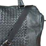 Bottega Veneta Black Intrecciato Leather 2Way Tote