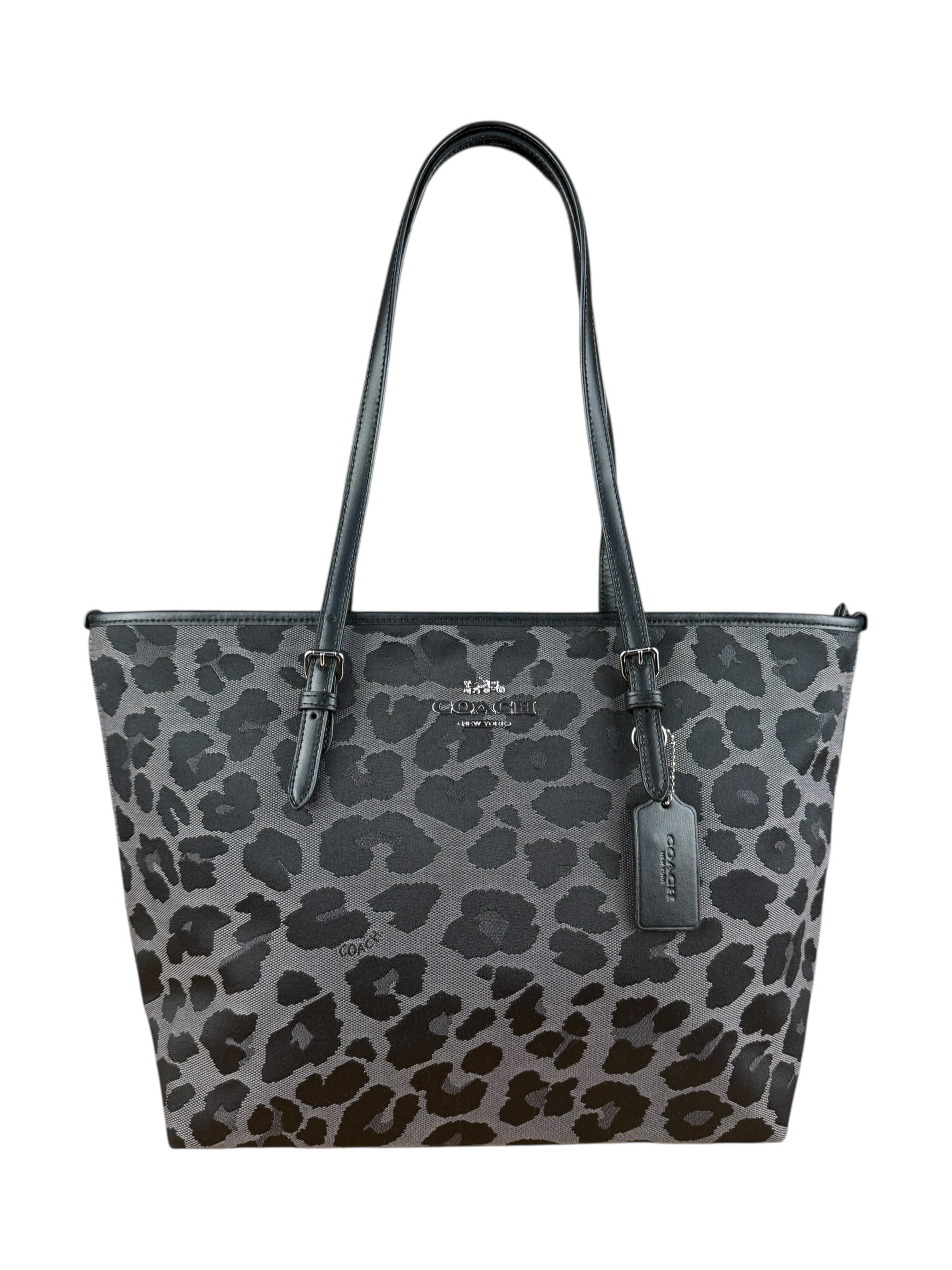 Coach Leopard Print Tote Bag