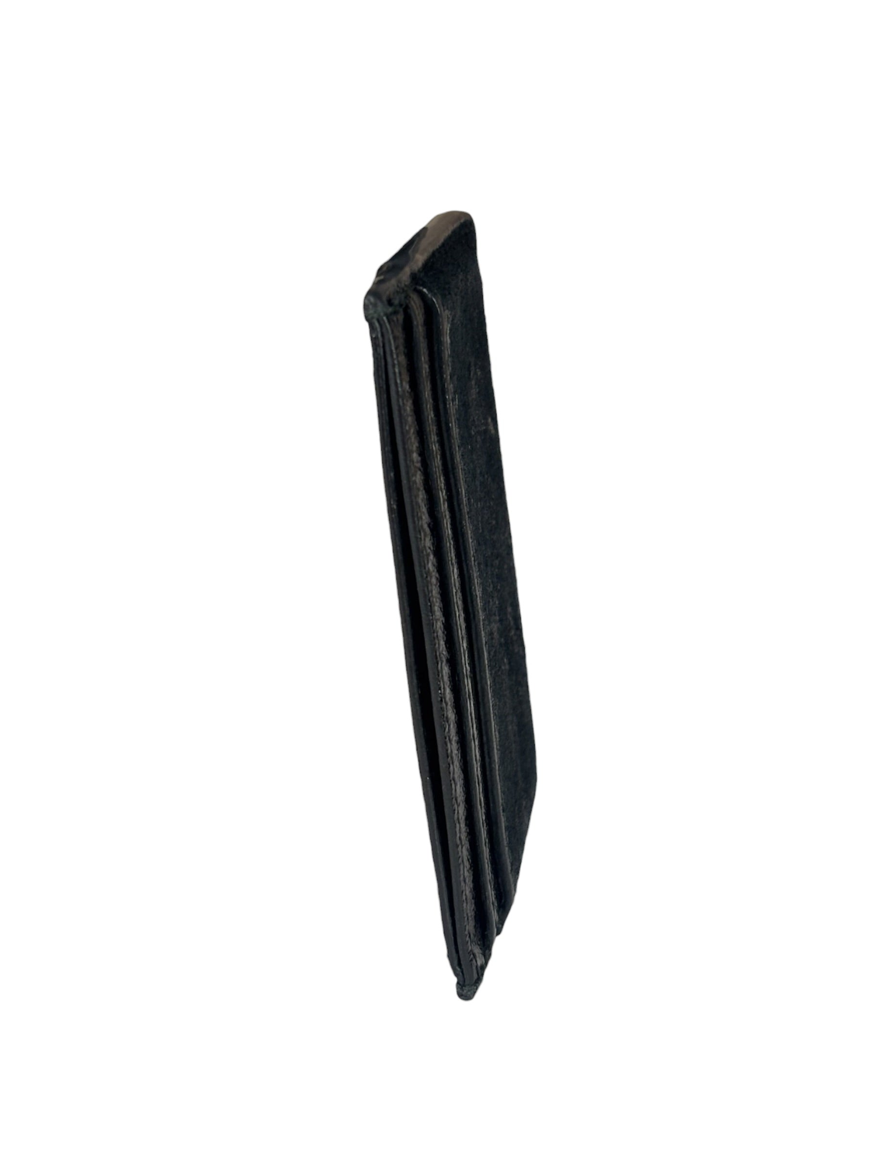 Gucci Black Patent Leather Ophidia Card Case