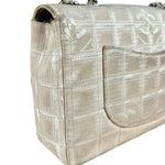 Chanel Vintage Beige Travel Line Classic Flap 2001