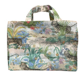 Gucci Beauty Floral Tiger Print Canvas Tote Bag