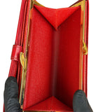 Louis Vuitton Vintage Red Epi Leather Agenda Cover Pochette