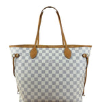 Louis Vuitton Neverfull MM Damier Azure Rose Interior w/ Pouch