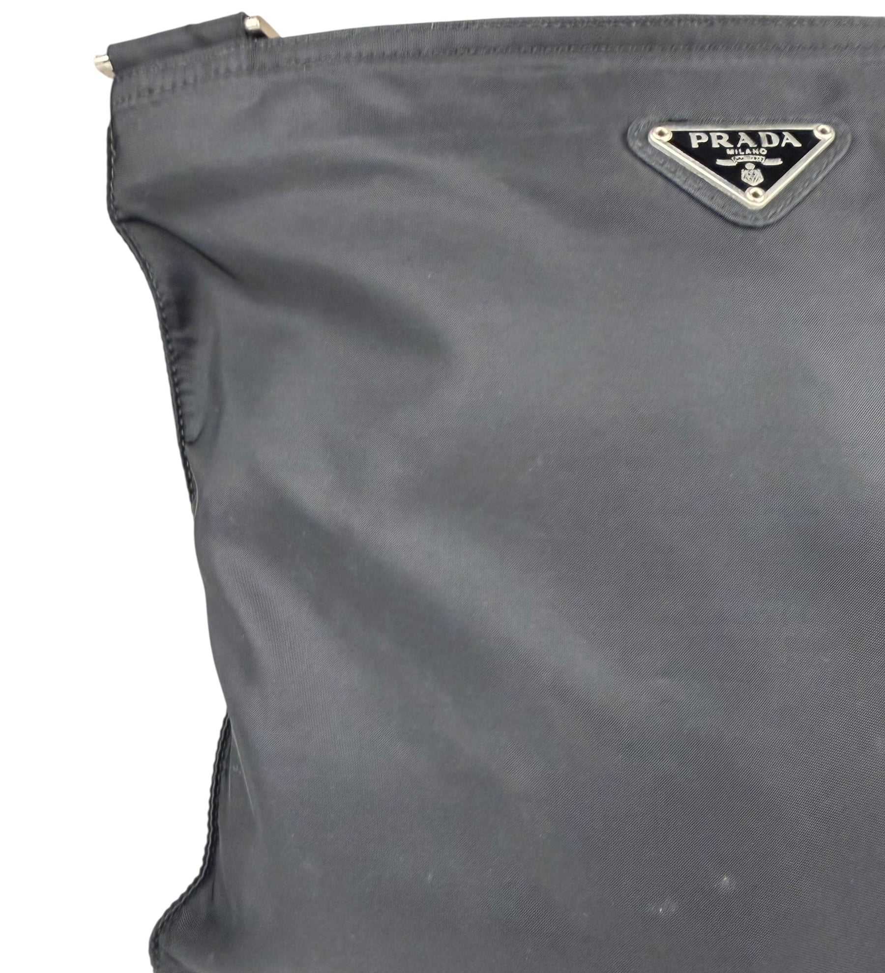 Prada Black Tessuto Nylon Crossbody Bag