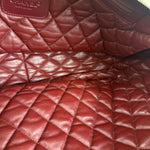 Chanel Coco Cocoon Ivory Puff Leather Boston Handbag 2009