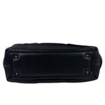 Bottega Veneta Black Nappa Leather Maxi Intrecciato Padded Large Arco Shoulder Bag