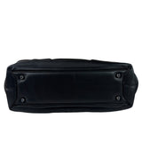 Bottega Veneta Black Nappa Leather Maxi Intrecciato Padded Large Arco Shoulder Bag