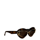 Loewe Double Frame Cat Eye Sunglasses LW401191