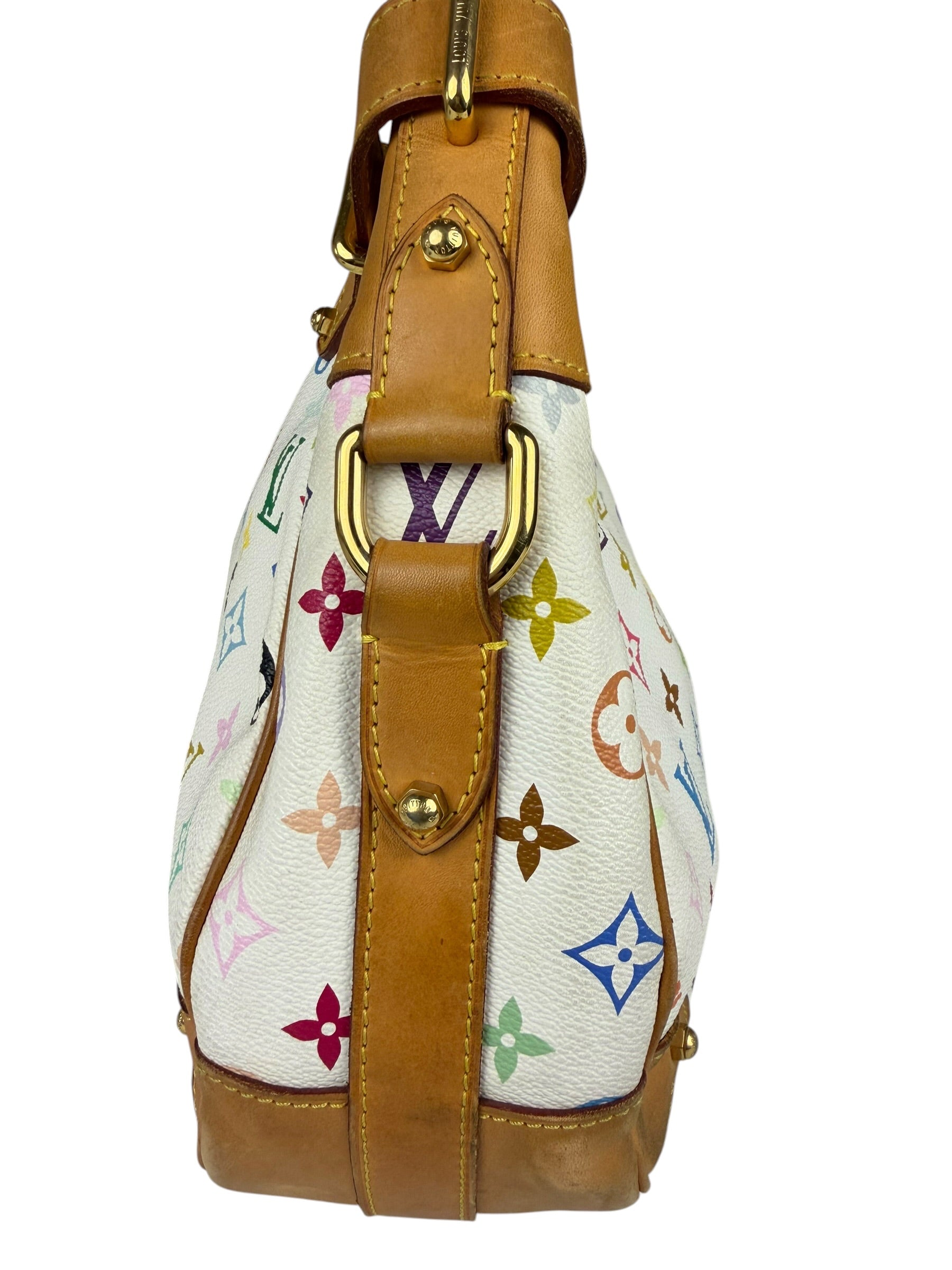 Louis Vuitton Murakami Monogram Greta Hobo Bag