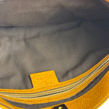 Gucci Mustard Yellow Suede/Leather Trim Hasler Horsebit Hobo Bag