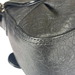 Fendi Black Patent Leather Trim B Bis Shoulder Bag