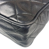 Chanel Black Diamond Stitch Camera Crossbody