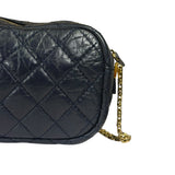 Chanel Navy Quilted Lambskin Small Camera Bag 2019
