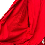 Balenciaga Red Zippy Oversized Jacket