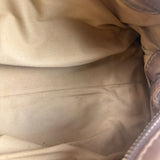 Chloe Bronze Leather Paddington Shoulder Bag