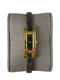 Gucci 3900L Black Dial Black Strap