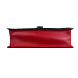Gucci Red Leather Sylvie Buckle Shoulder Bag