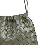 Bottega Veneta Olive Green Intrecciato Dustbag Pouch
