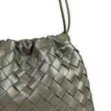 Bottega Veneta Olive Green Intrecciato Dustbag Pouch