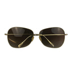 Oliver Peoples Gold-Tone Aviator Sunglasses