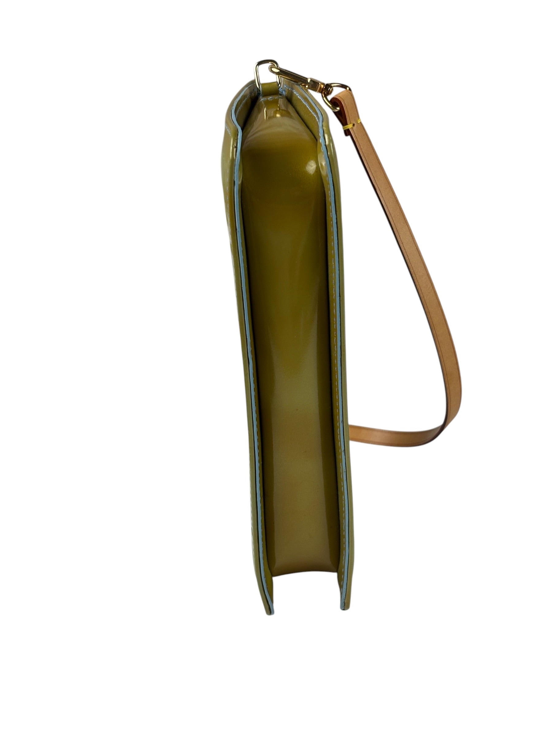 Louis Vuitton Green Vernis Lexington Pochette