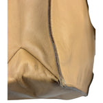 Gucci Beige Leather Balthus Drawstring Tote Bag