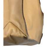 Gucci Beige Leather Balthus Drawstring Tote Bag