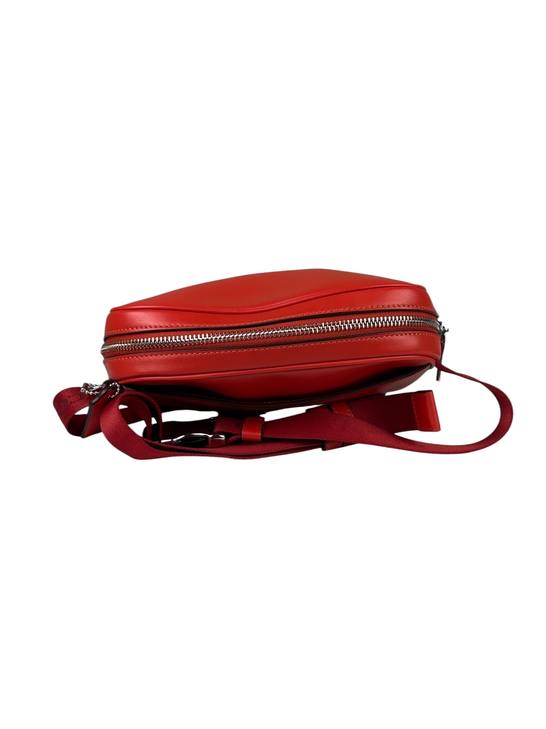 Coach Miami Red Leather Pace Belt Bag