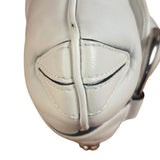 Gucci White Puffer Leather Horsebit Shoulder Bag