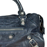 Balenciaga Navy M Le City Bag