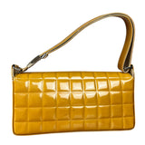 Chanel Vintage East West Patent Flap Bag