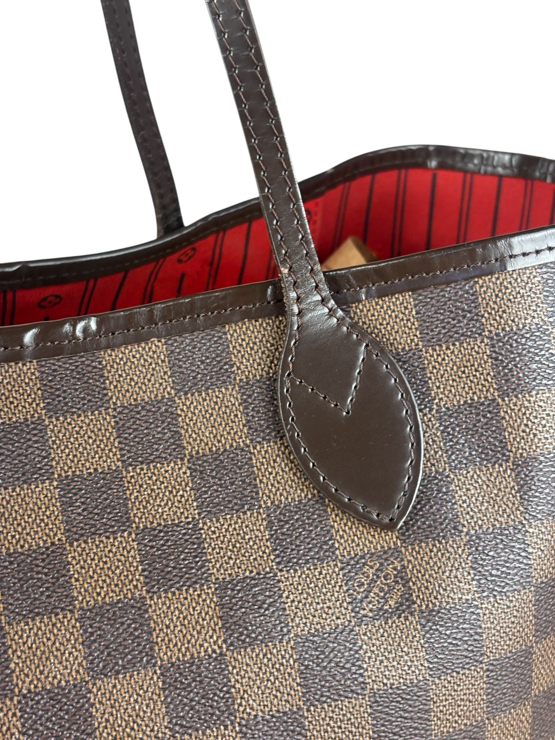 Louis Vuitton Canvas Monogram Damier Ebene Neverfull GM