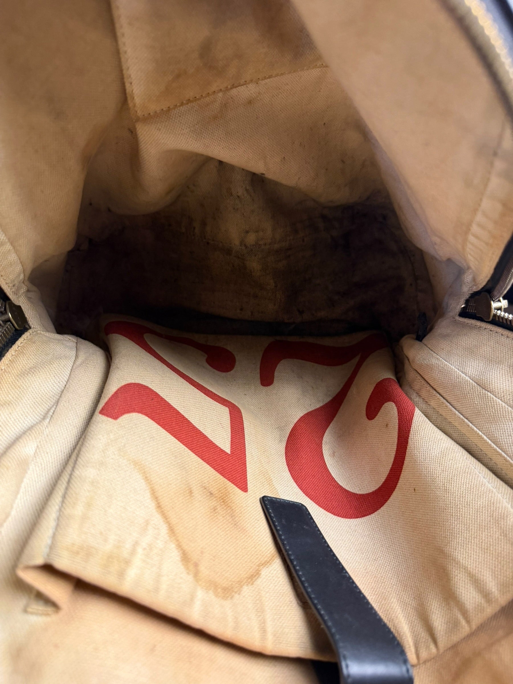 Gucci GG Supreme Blind For Love Backpack