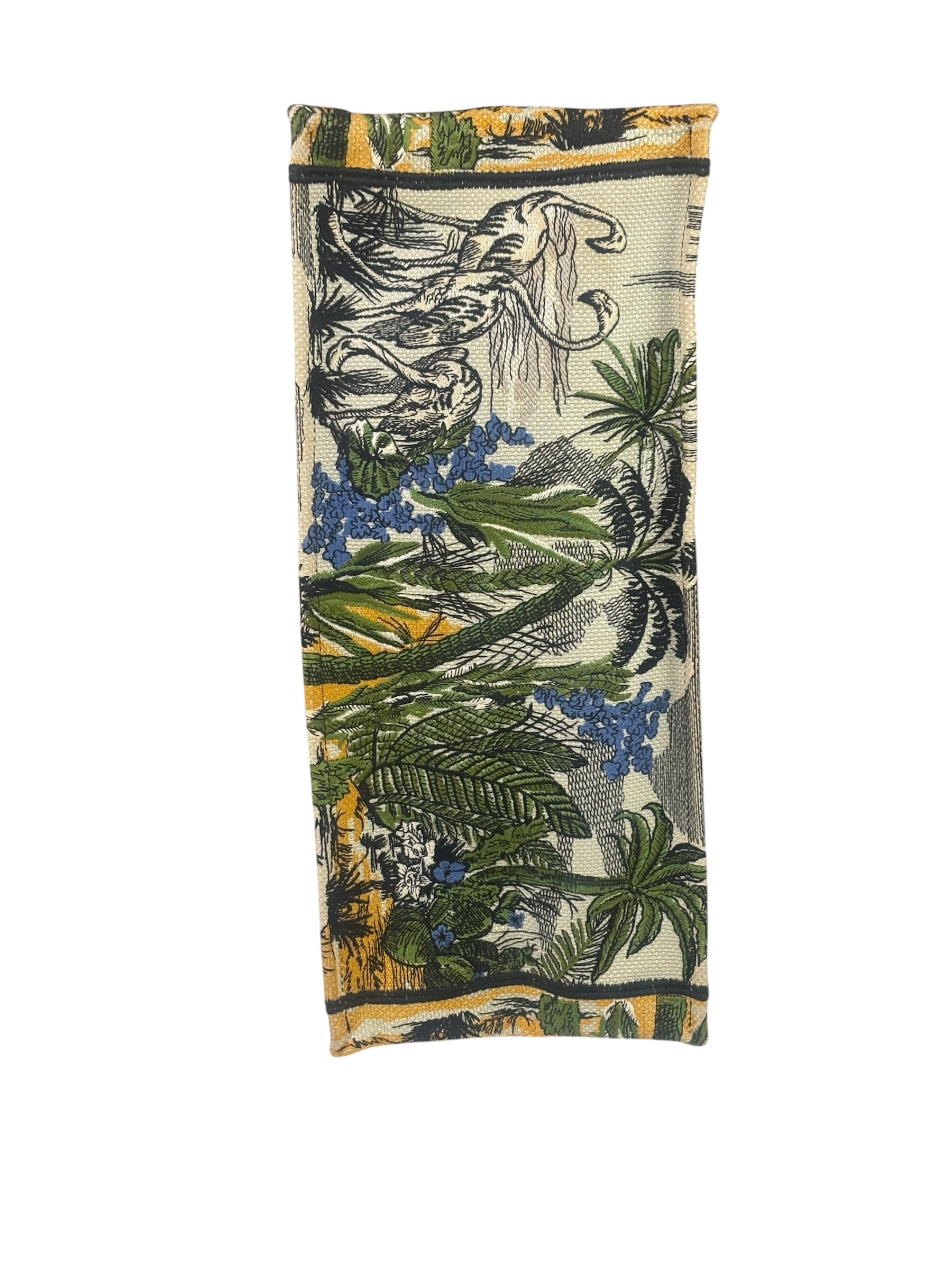 Christian Dior Large Toile De Jour Tropicalia Book Tote