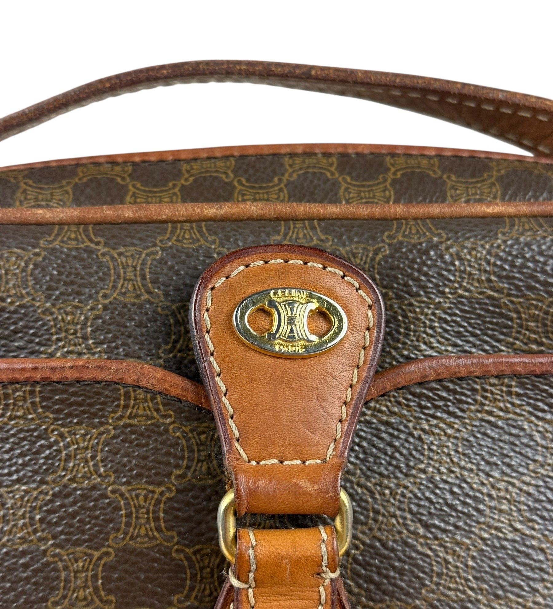 Celine Vintage Macadam Crossbody Bag