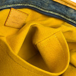 Louis Vuitton Denim/Leather Trim Monogram Neo Cabby Handbag