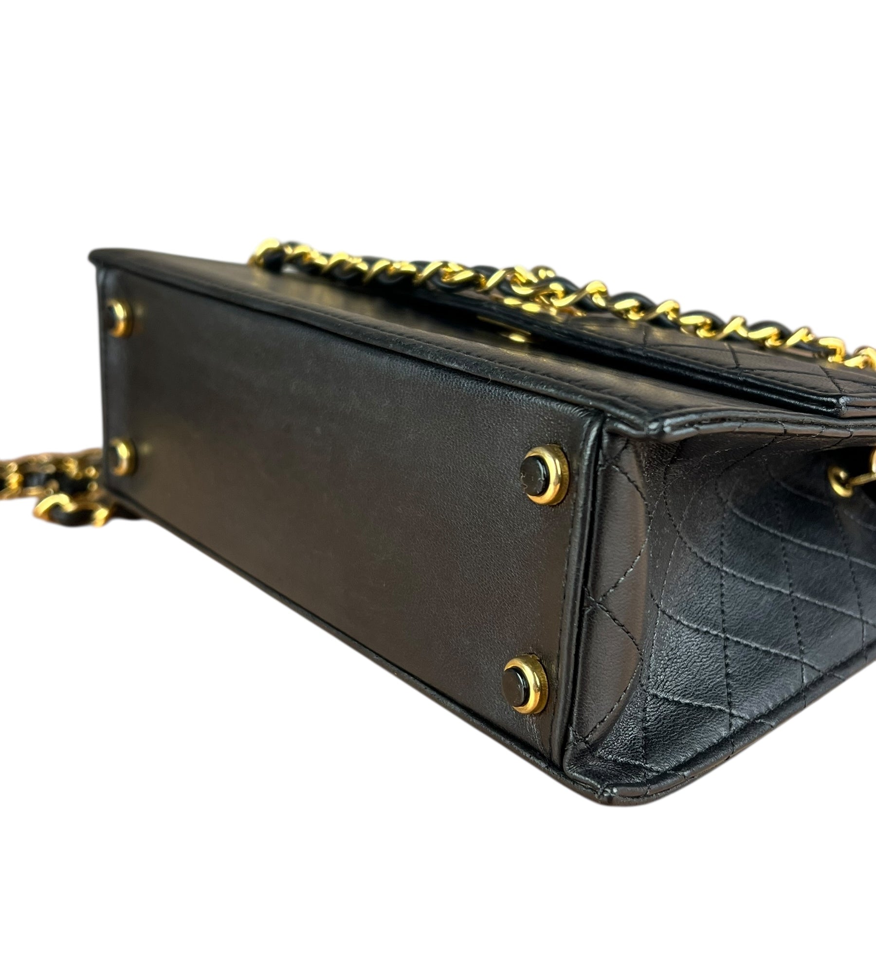 Chanel Neo Executive Black Lambskin 1990