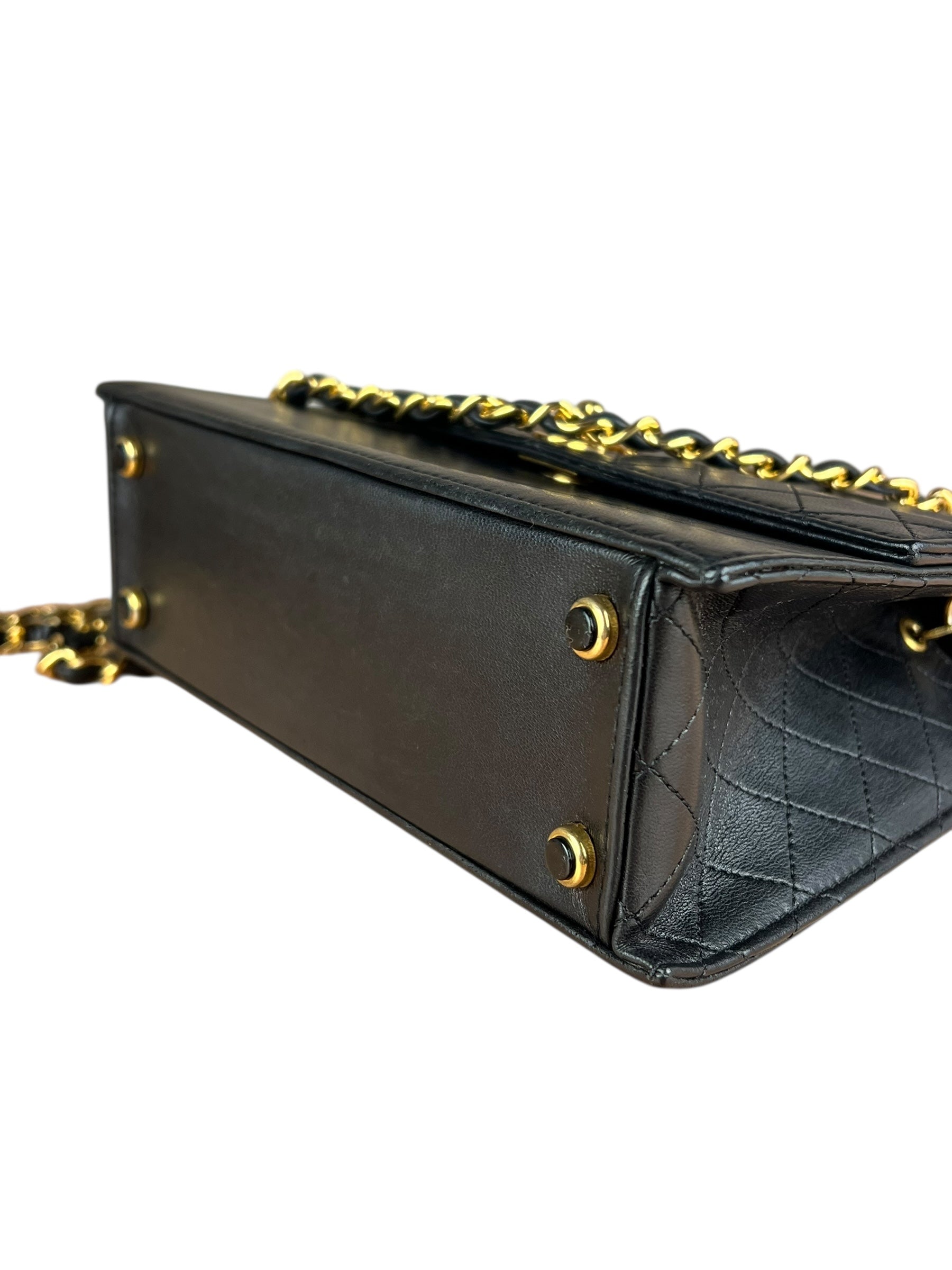 Chanel Neo Executive Black Lambskin 1990