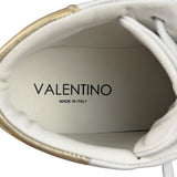 Valentino White Mabel High Top Sneaker