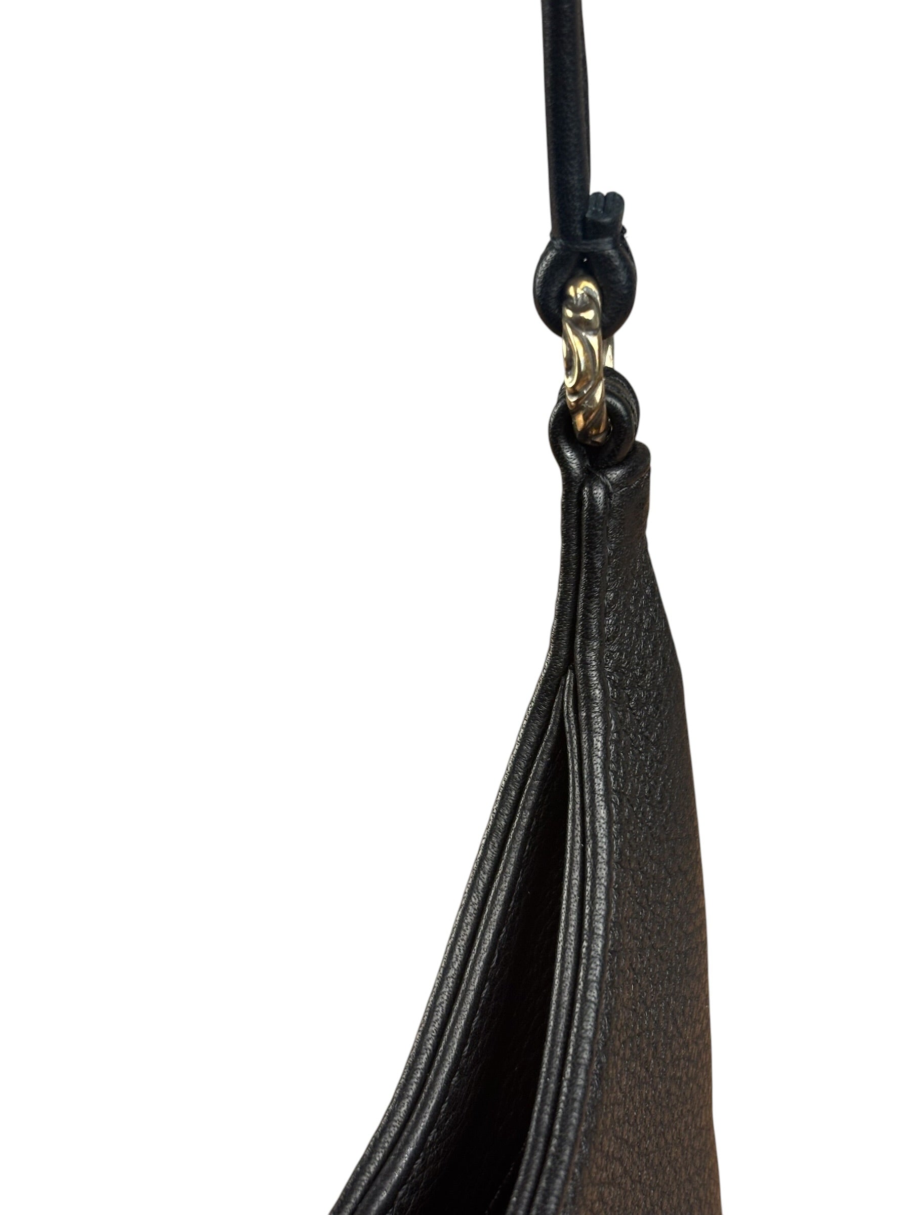 Chrome Hearts Leather Viv Silver Dagger Shoulder Bag