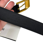 Gucci Black Leather Belt