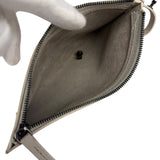 Brunello Cucinelli Ivory Grained Leather Shoulder Bag