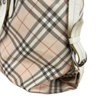 Burberry Nova Check Buckle Tote Bag