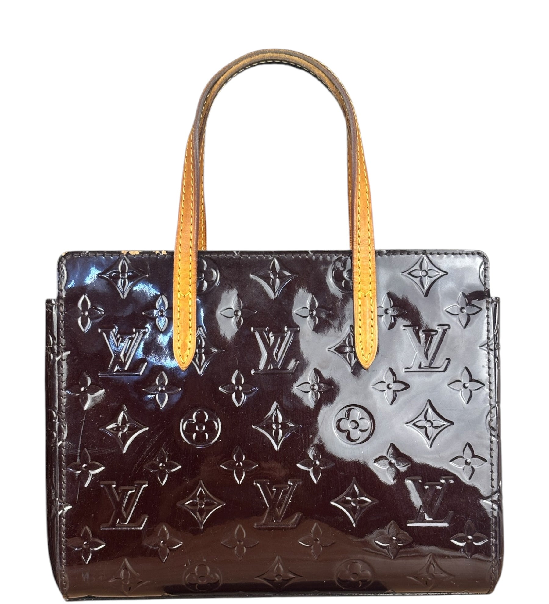 Louis Vuitton Monogram Vernis Catalina Hand Bag BB