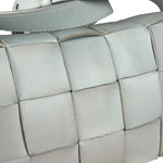 Bottega Veneta Intercciato Cassette Glacier Crossbody
