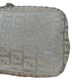 Fendi Vintage Metallic Jacquard Mini Baguette