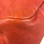 Chanel Red Caviar Quilted Medium Frame Shoulder Bag 2011